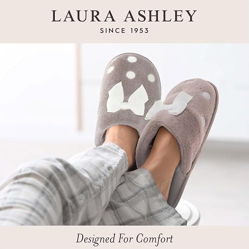 Laura Ashley Bow Slipper