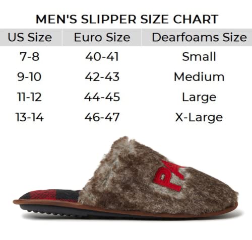 Dearfoams Papa Bear Slipper