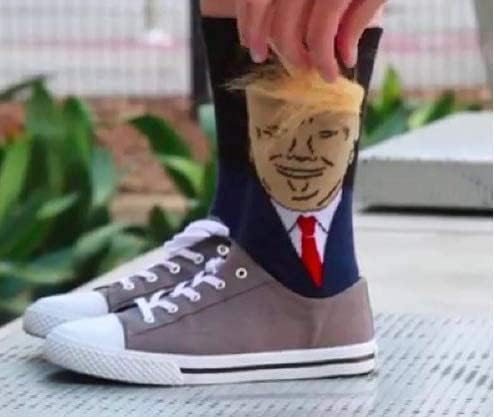 T Legend Donald Trump Novelty Socks