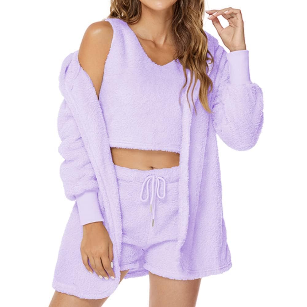 3 Piece Fuzzy Pajamas