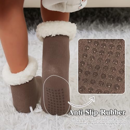 KFUBUO Kids Slipper Socks