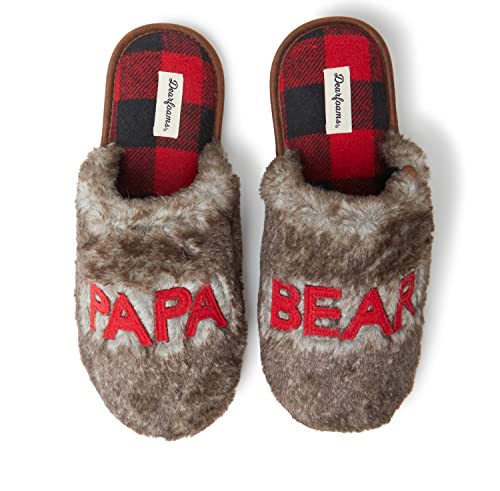 Dearfoams Papa Bear Slipper