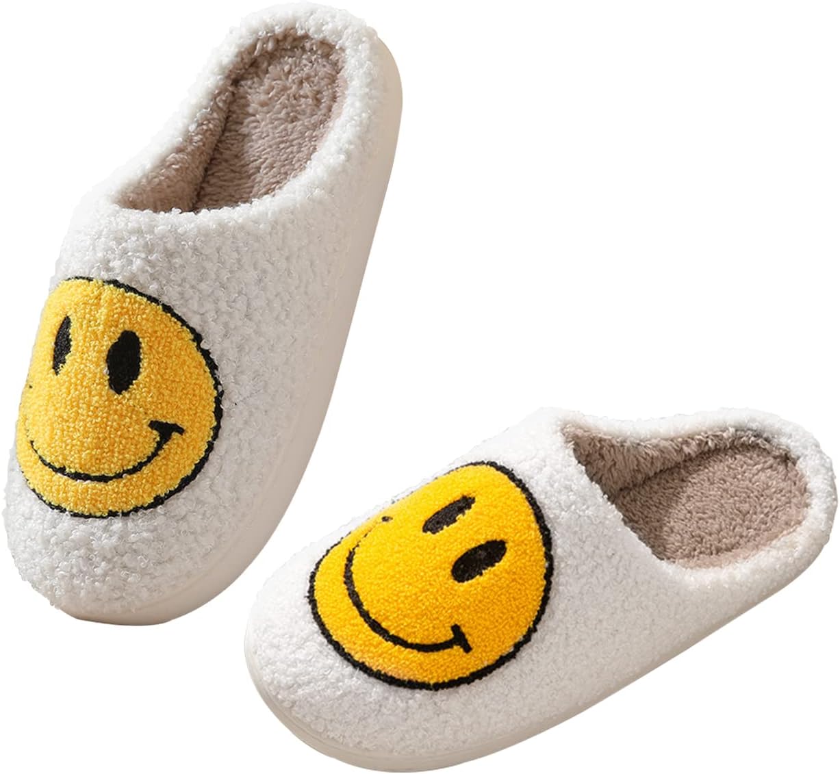 Women Smiley Face Slippers