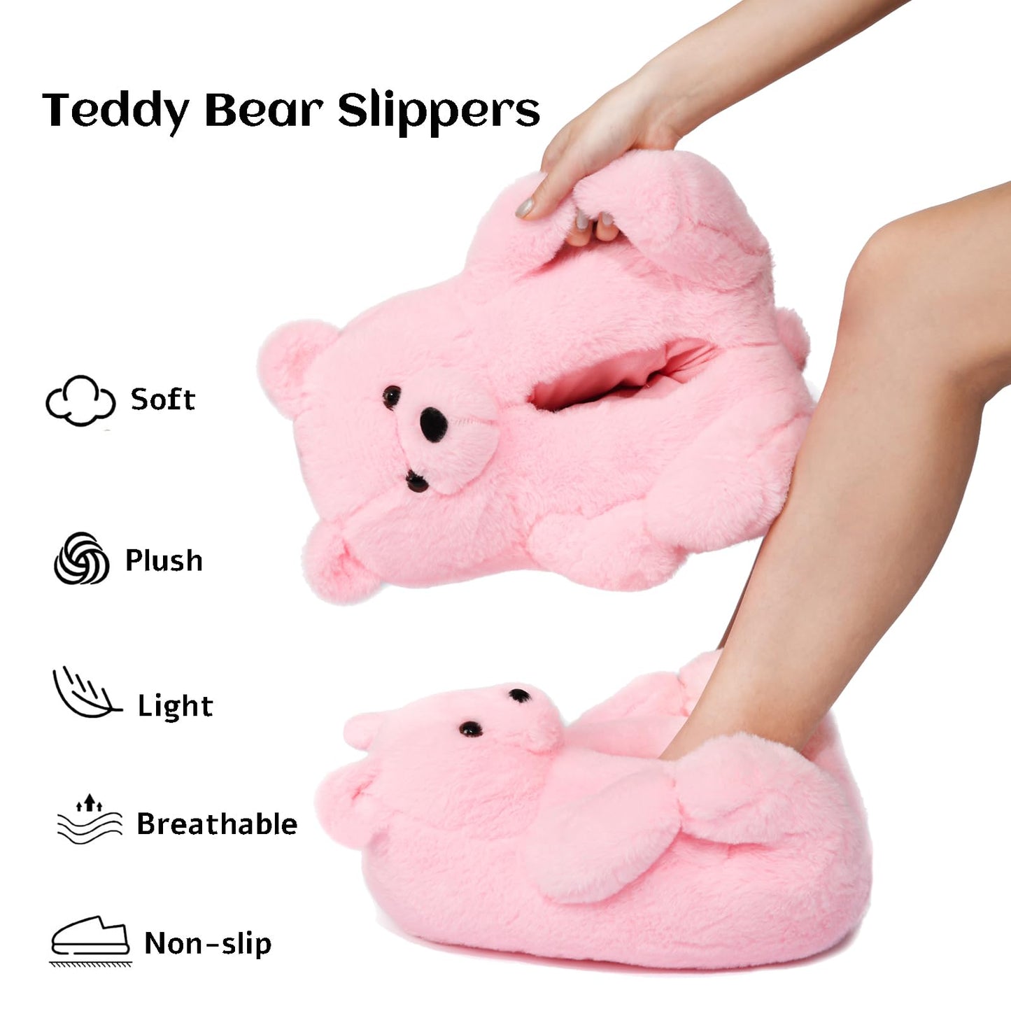 Teddy Bear Slippers