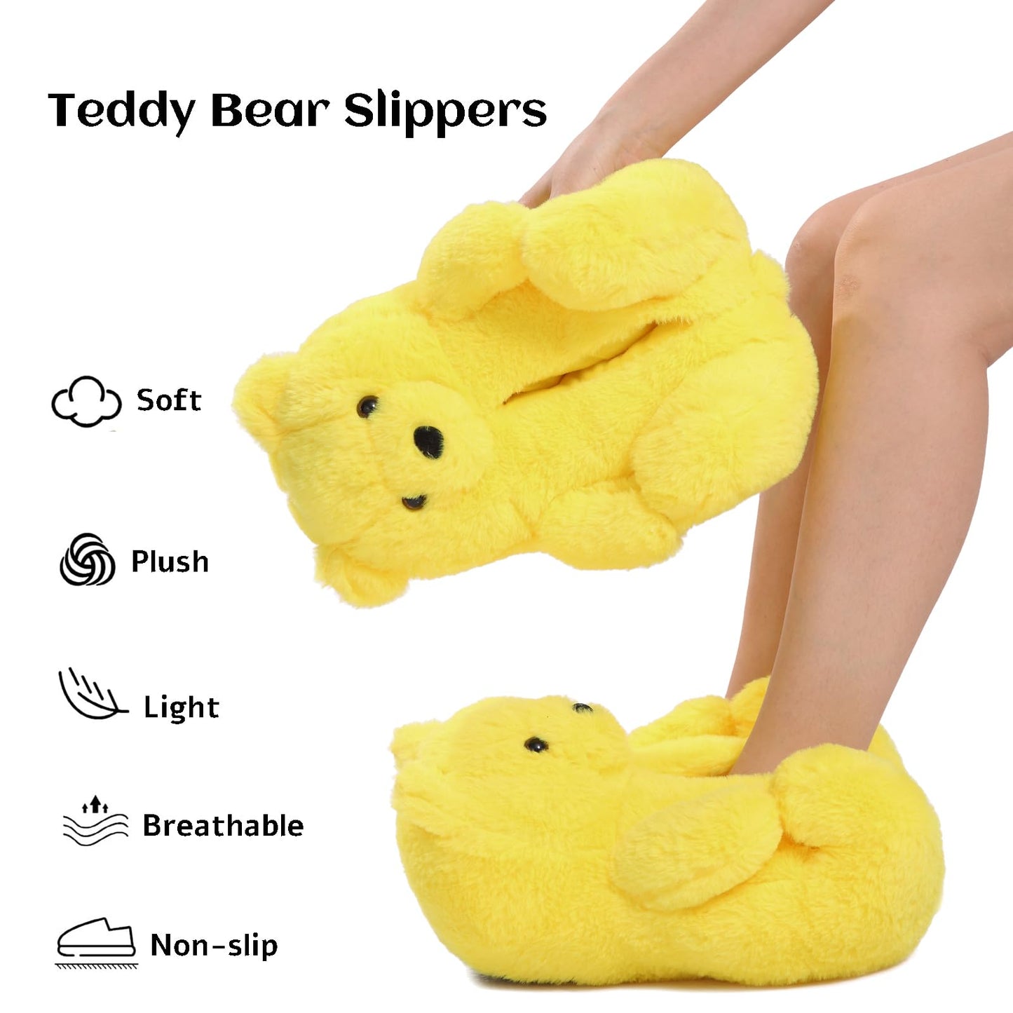 Teddy Bear Slippers