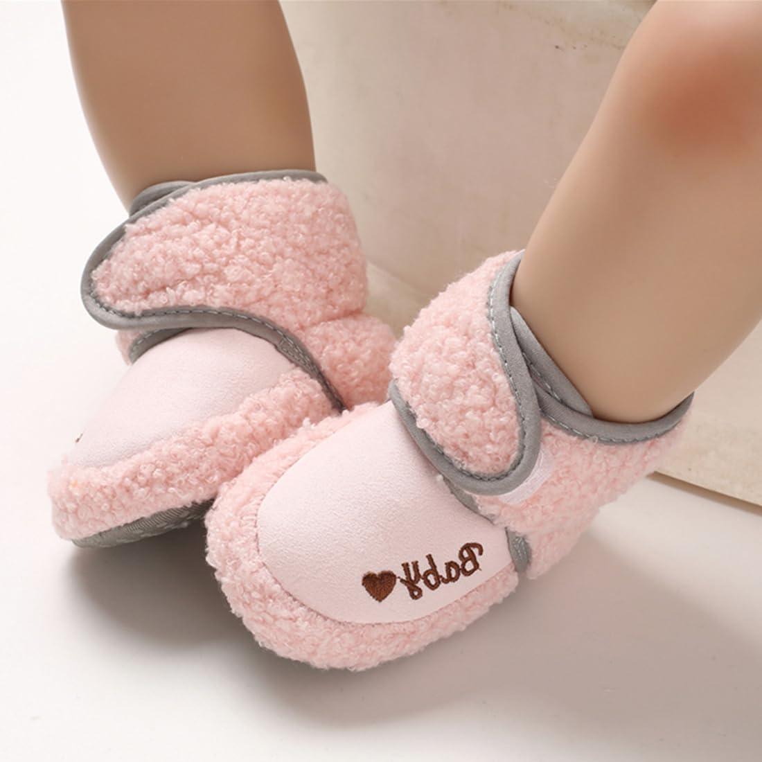 E-FAK Newborn Fleece Booties