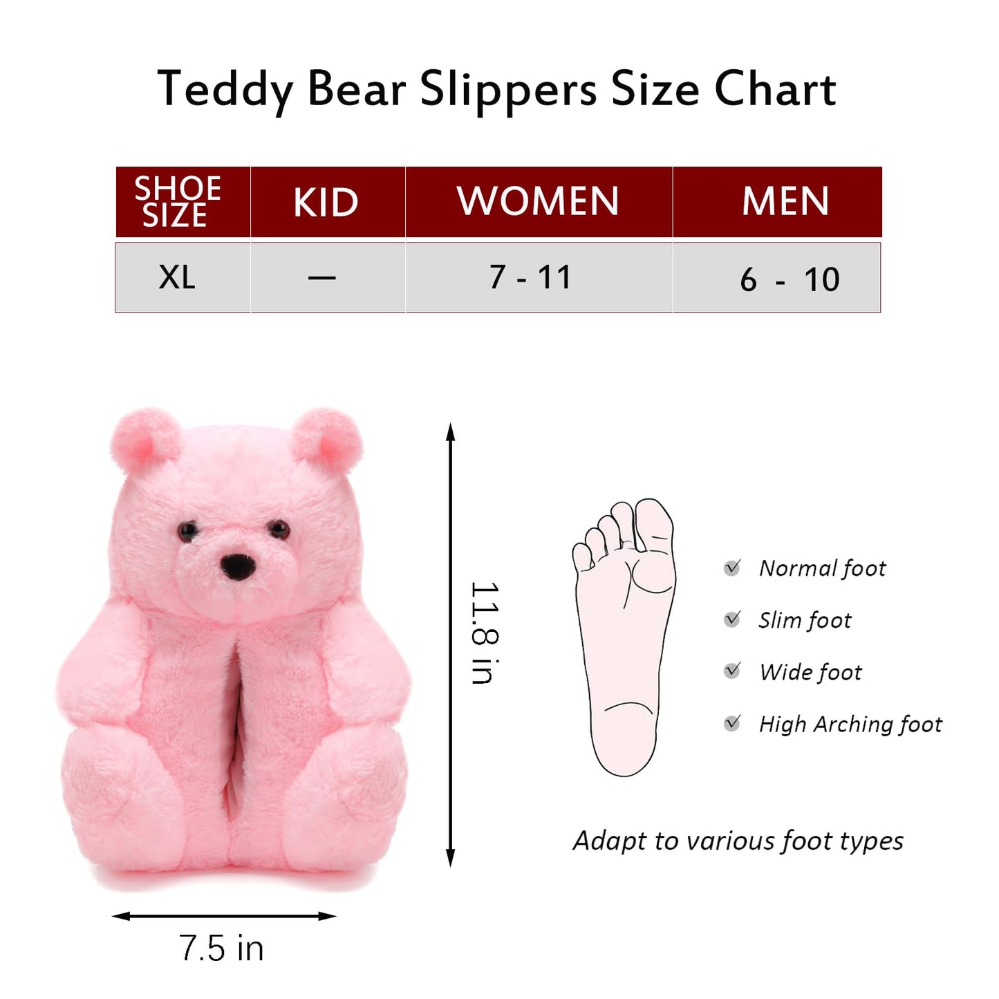 Teddy Bear Slippers