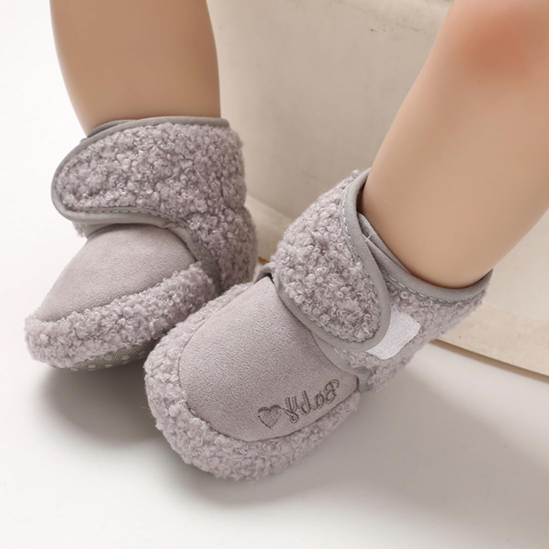 E-FAK Newborn Fleece Booties