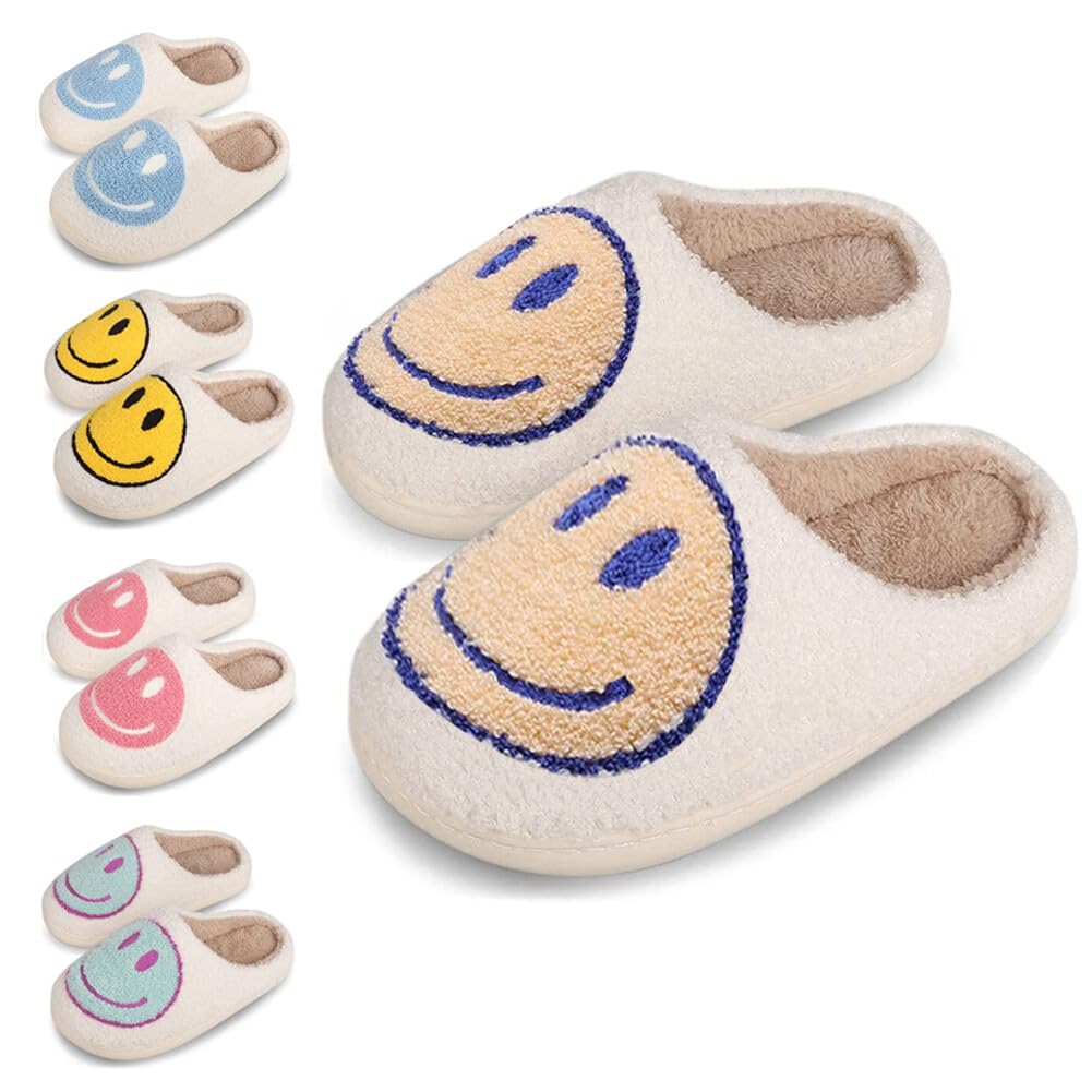 Kid's Smiley Face Slippers