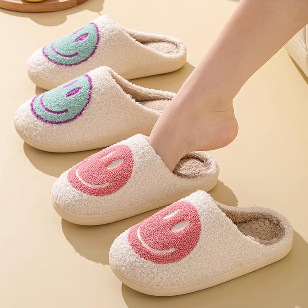 Kid's Smiley Face Slippers