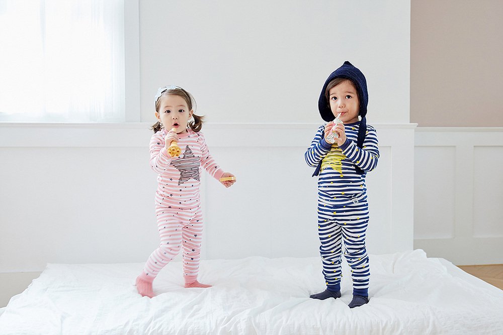 VAENAIT Kids 100% Cotton Pajamas Set