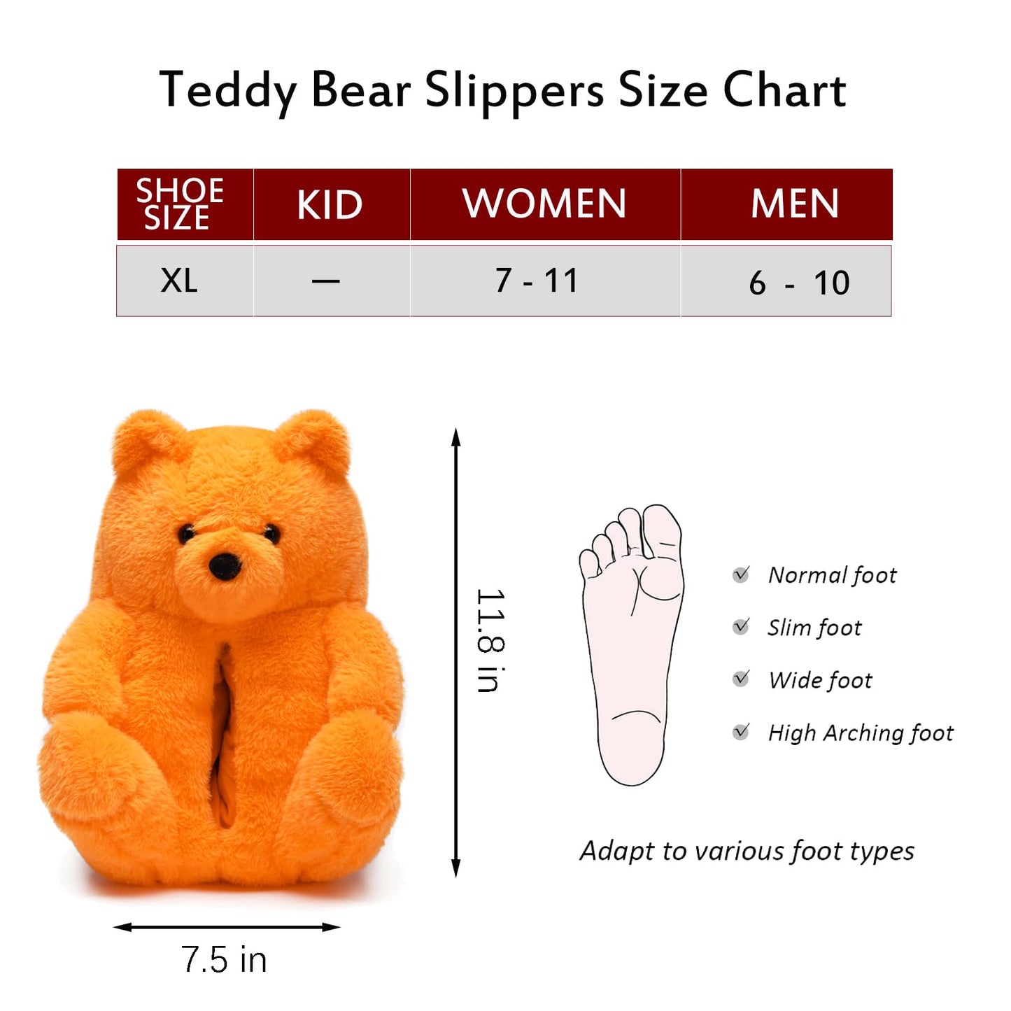 Teddy Bear Slippers