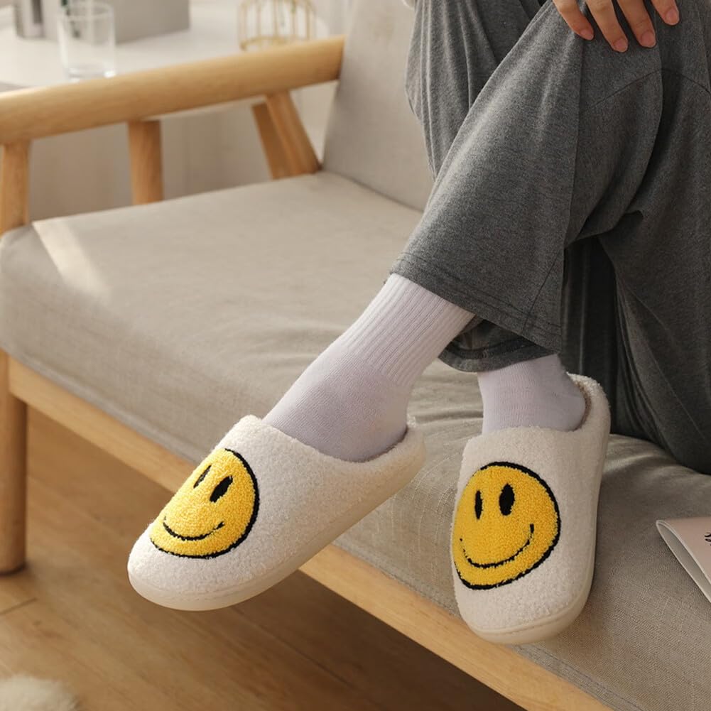 Kid's Smiley Face Slippers