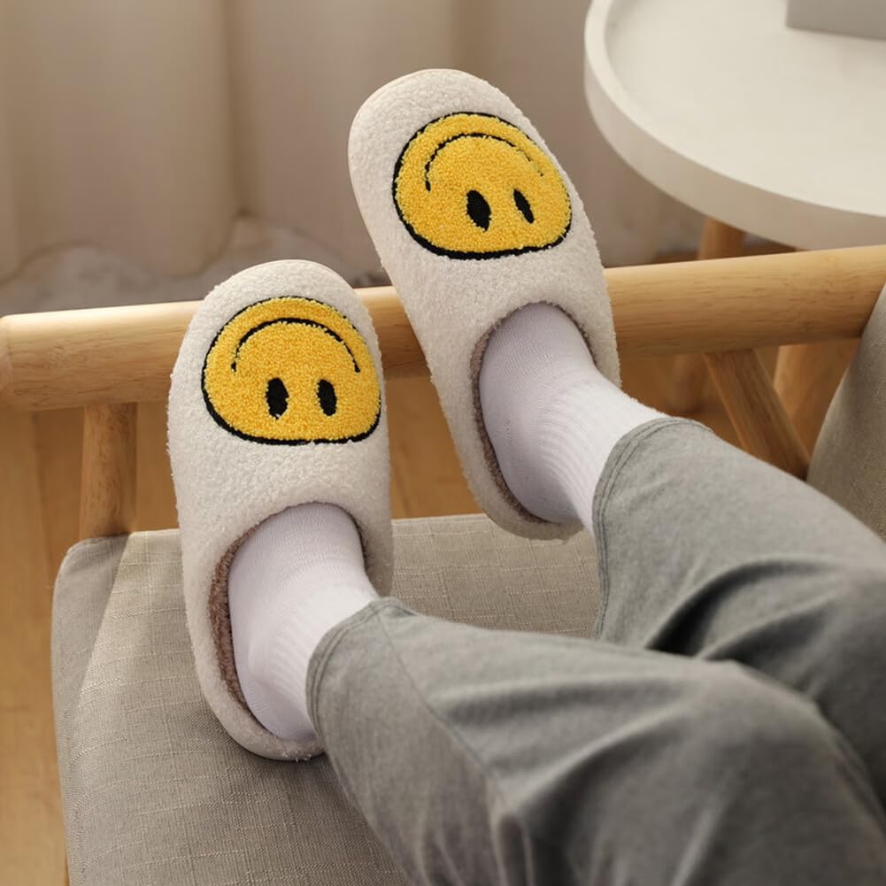 Kid's Smiley Face Slippers