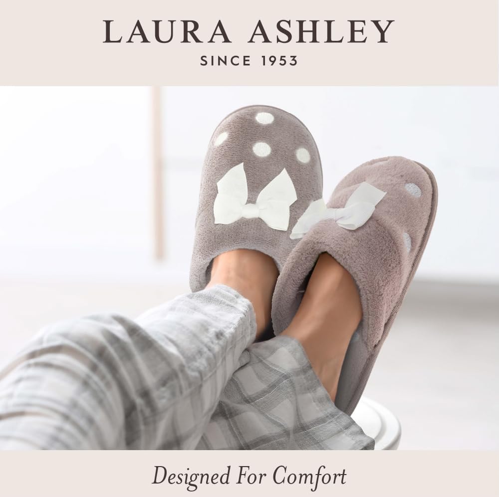 Laura Ashley Bow Slipper