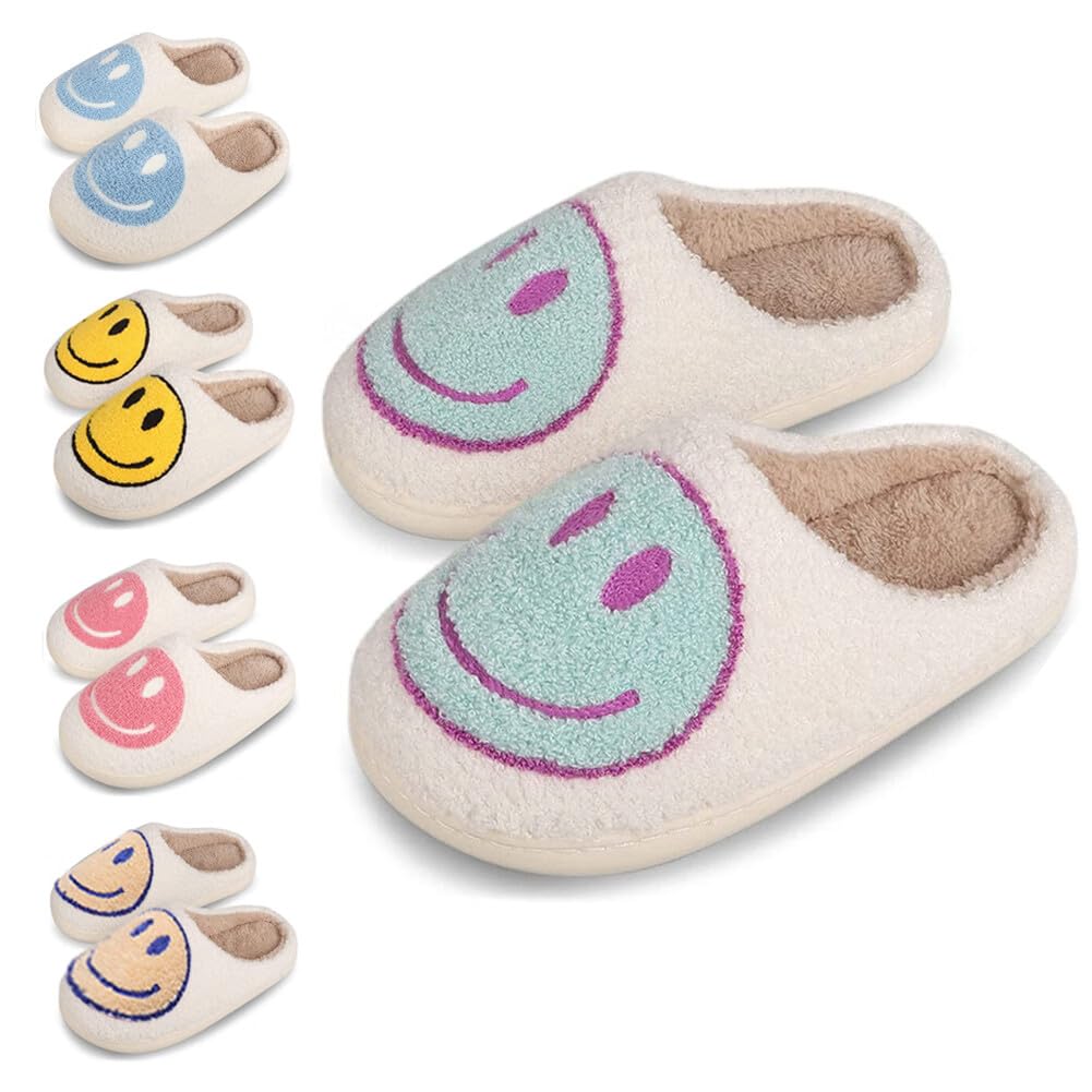 Kid's Smiley Face Slippers