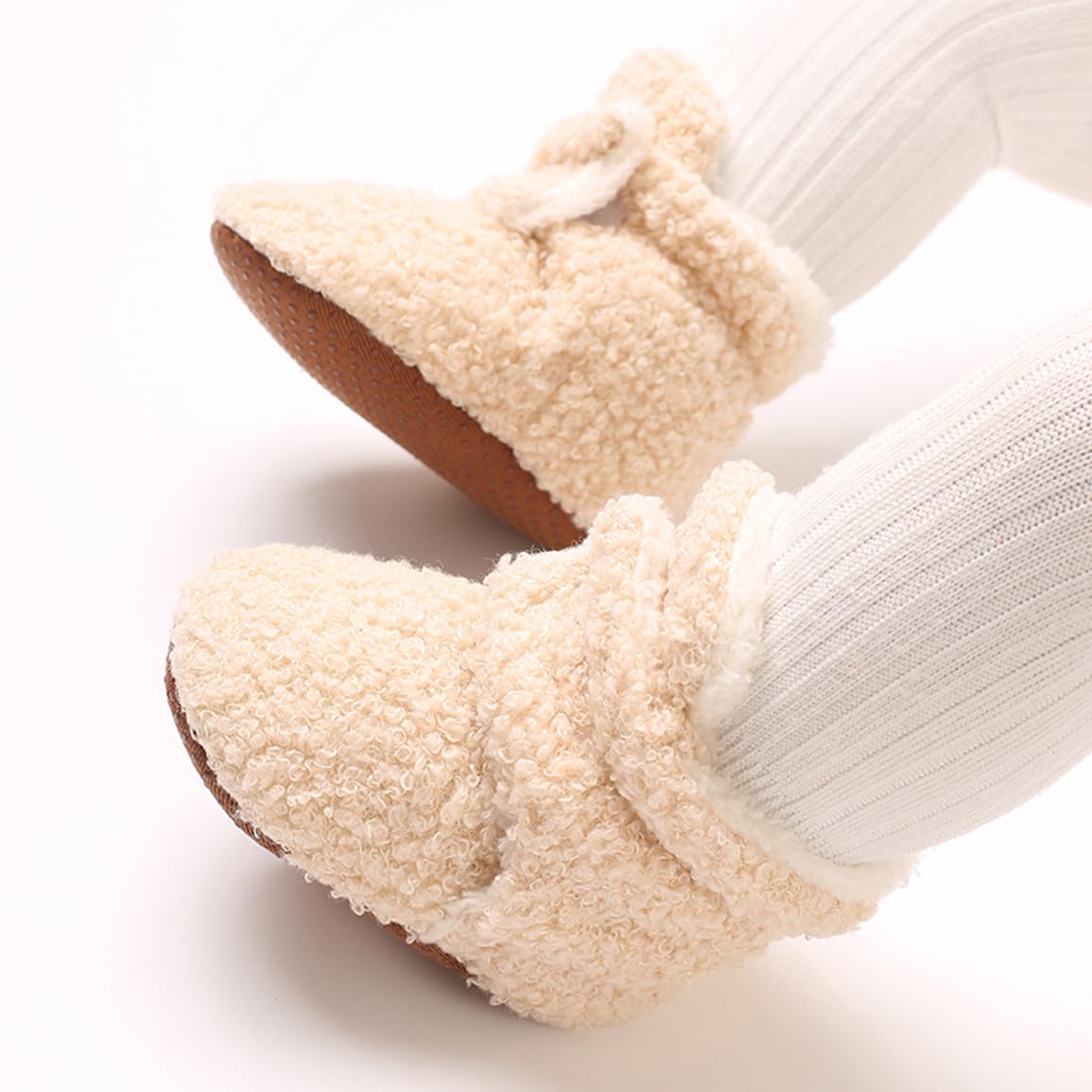 E-FAK Newborn Fleece Booties