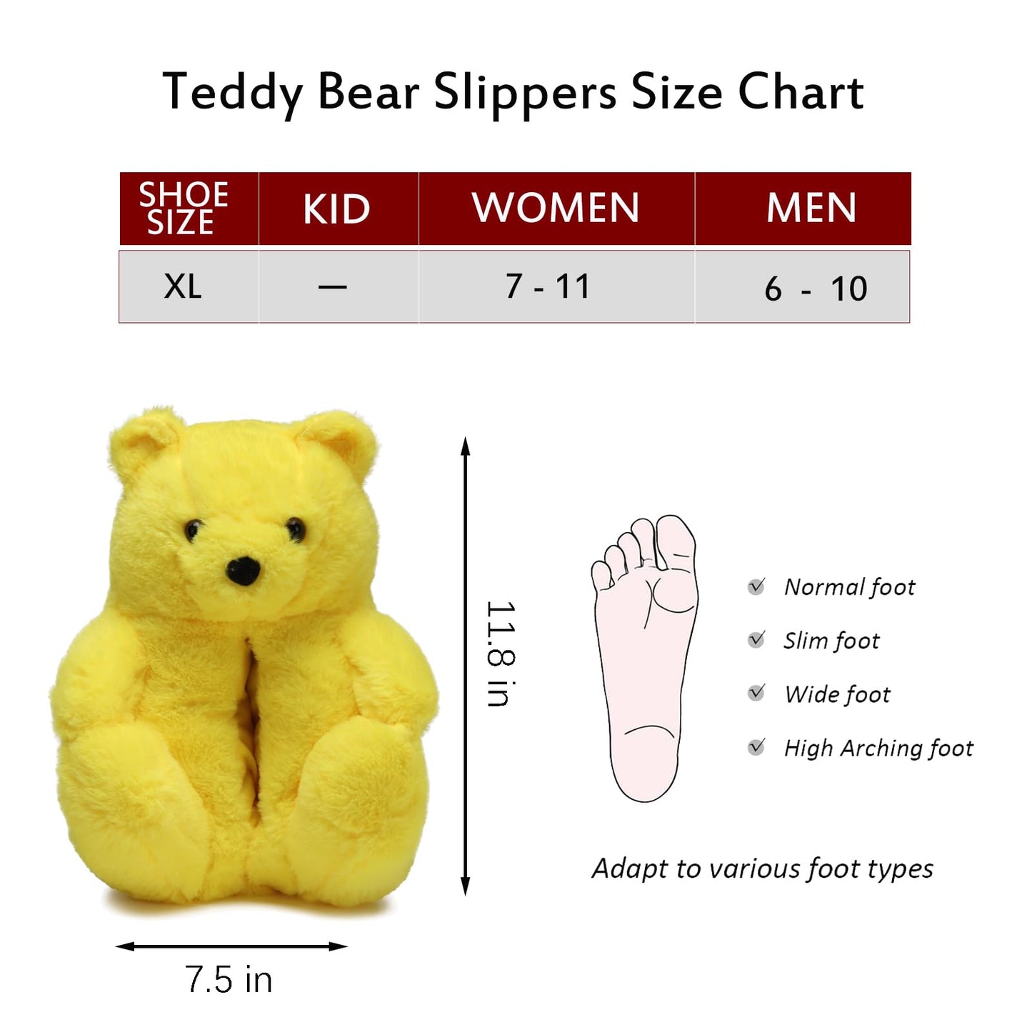 Teddy Bear Slippers