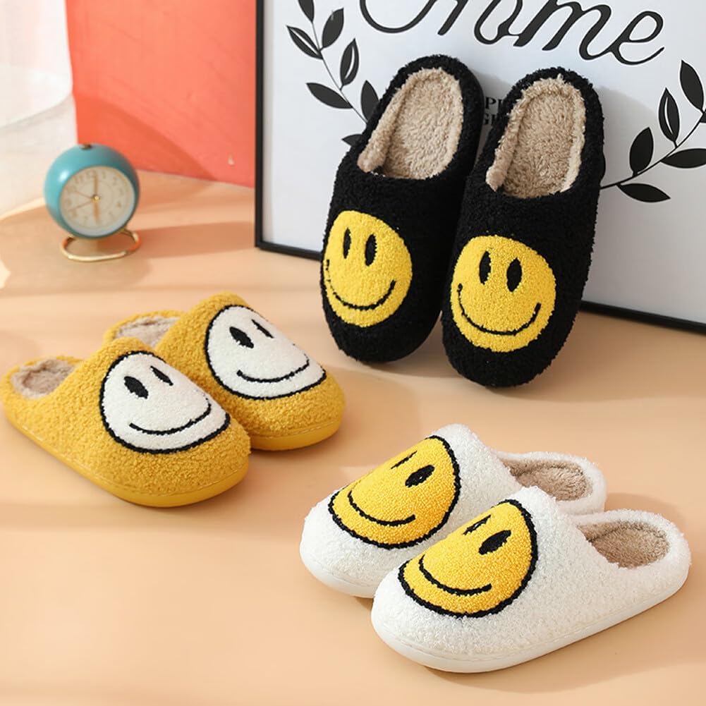 Kid's Smiley Face Slippers