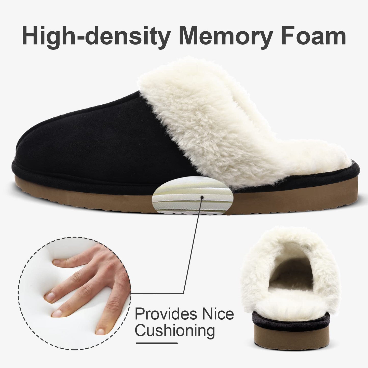 Litfun Memory Foam Slippers