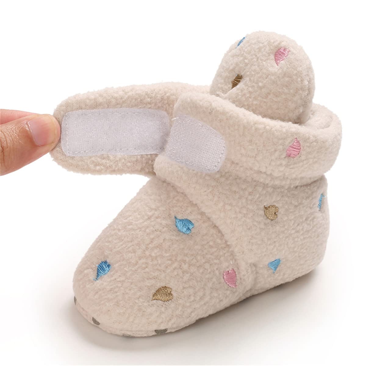 E-FAK Newborn Fleece Booties