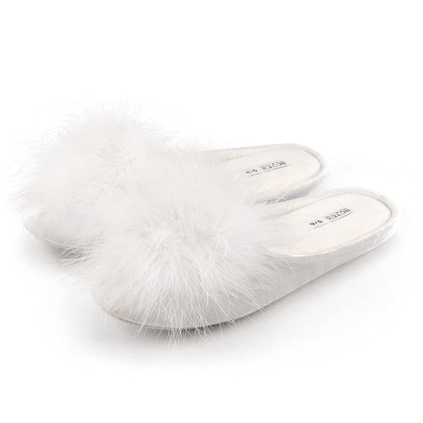 BCTEX COLL Women's Velvet Memory Foam House Slipper