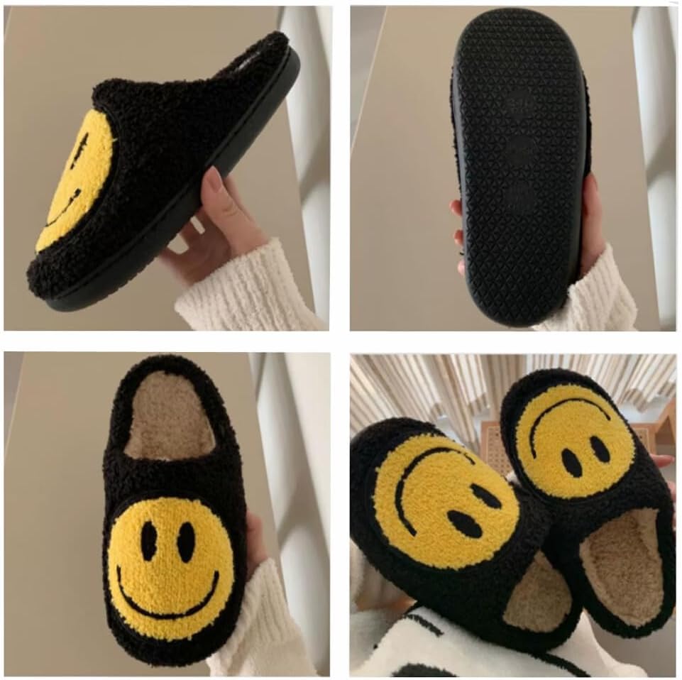 Kid's Smiley Face Slippers