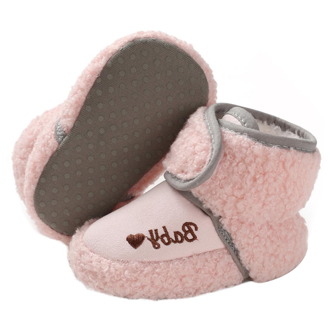 E-FAK Newborn Fleece Booties