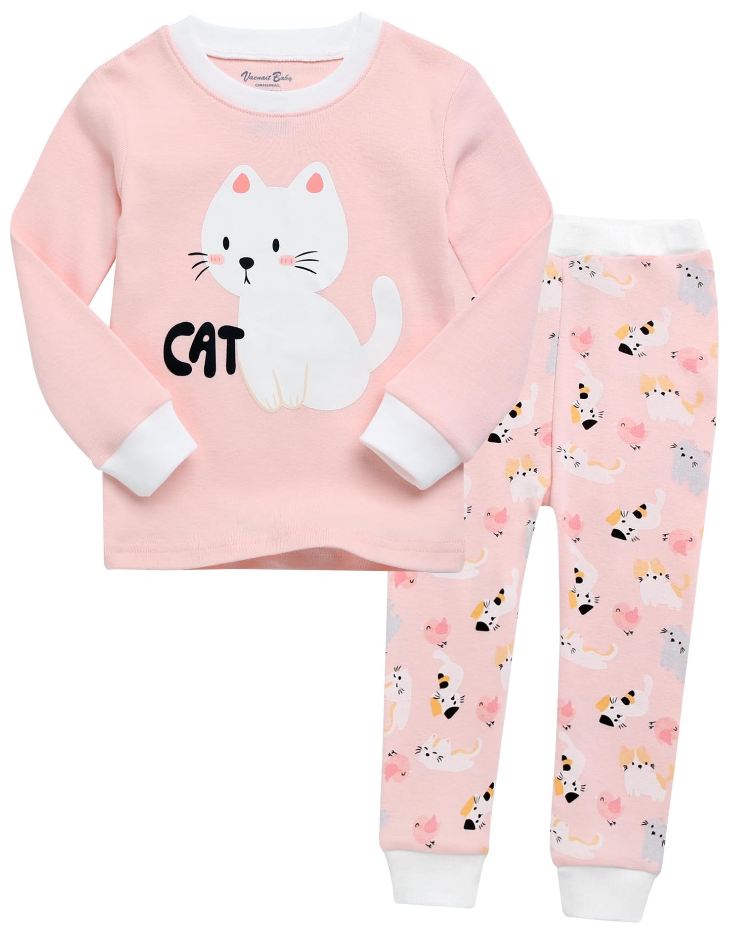 VAENAIT Kids 100% Cotton Pajamas Set