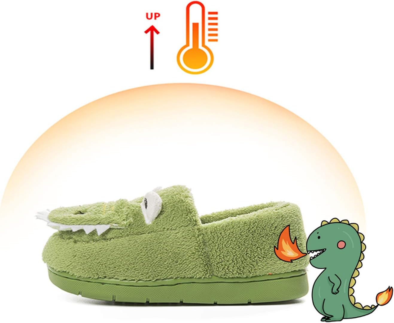 JACKSHIBO Toddler Home Slippers