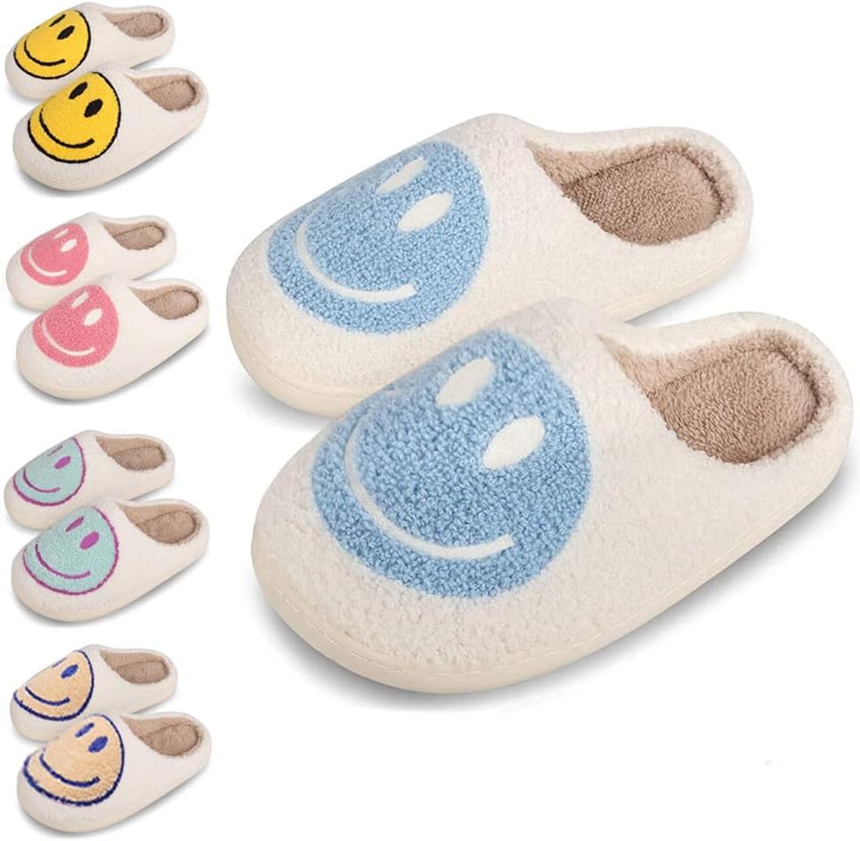 Kid's Smiley Face Slippers