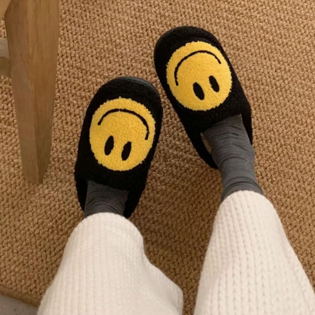 Kid's Smiley Face Slippers