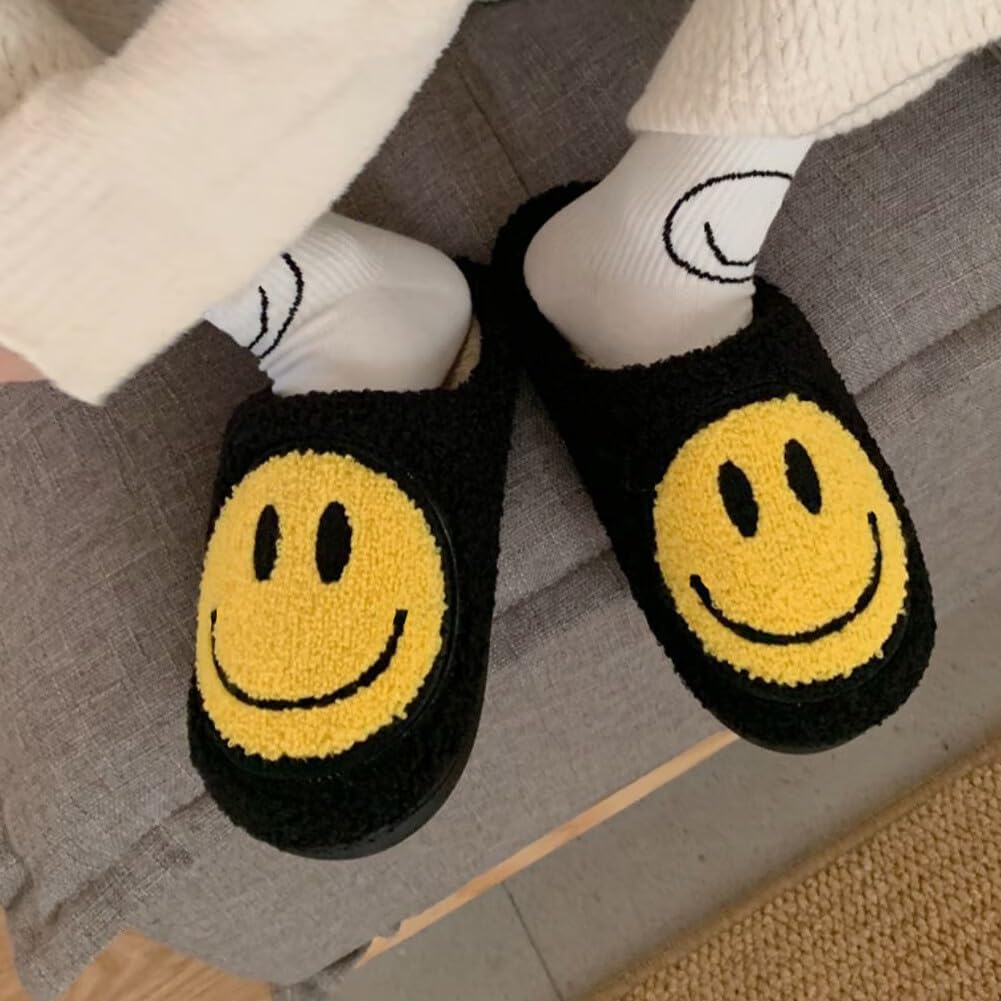 Kid's Smiley Face Slippers