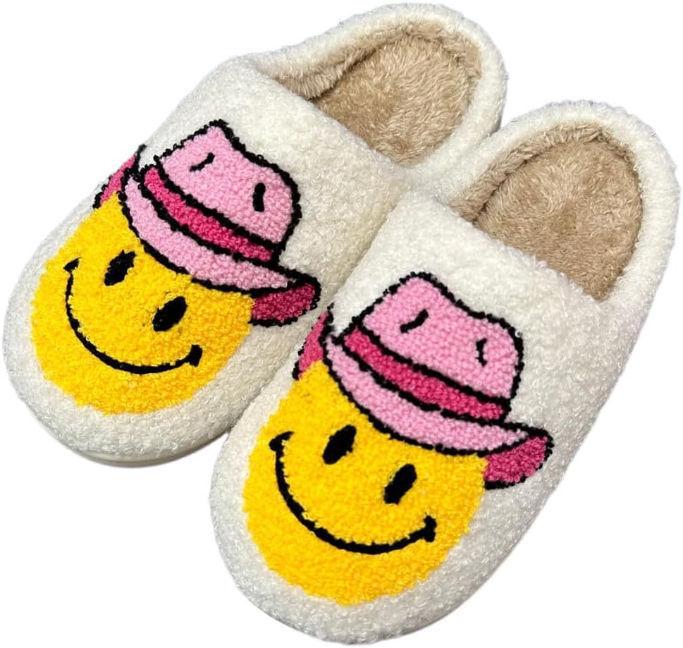 Kid's Smiley Face Slippers