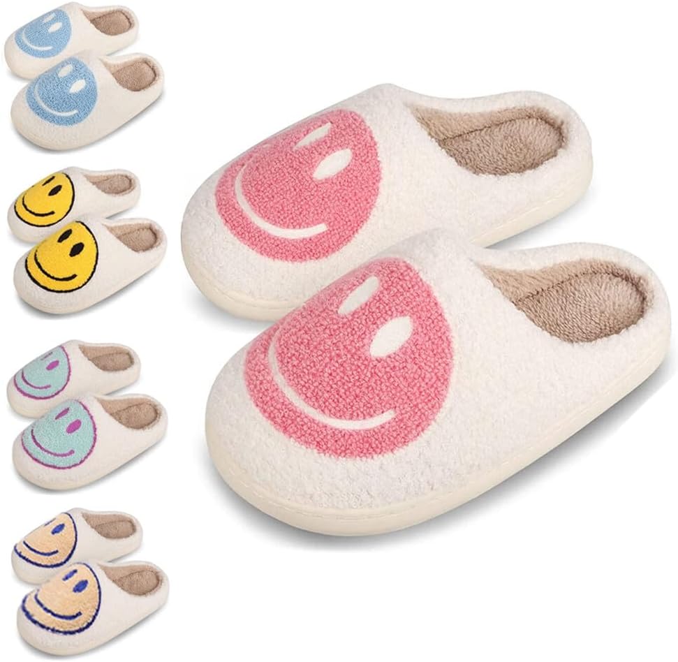 Kid's Smiley Face Slippers