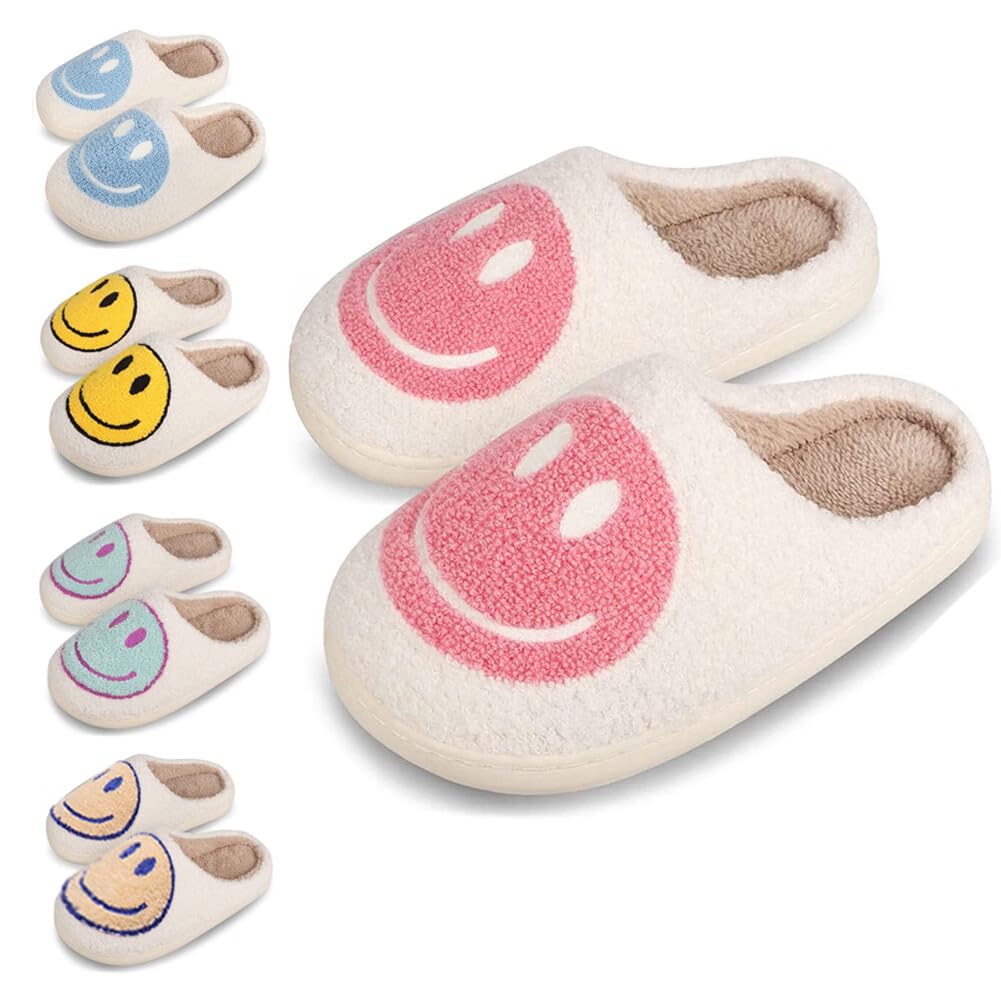 Kid's Smiley Face Slippers