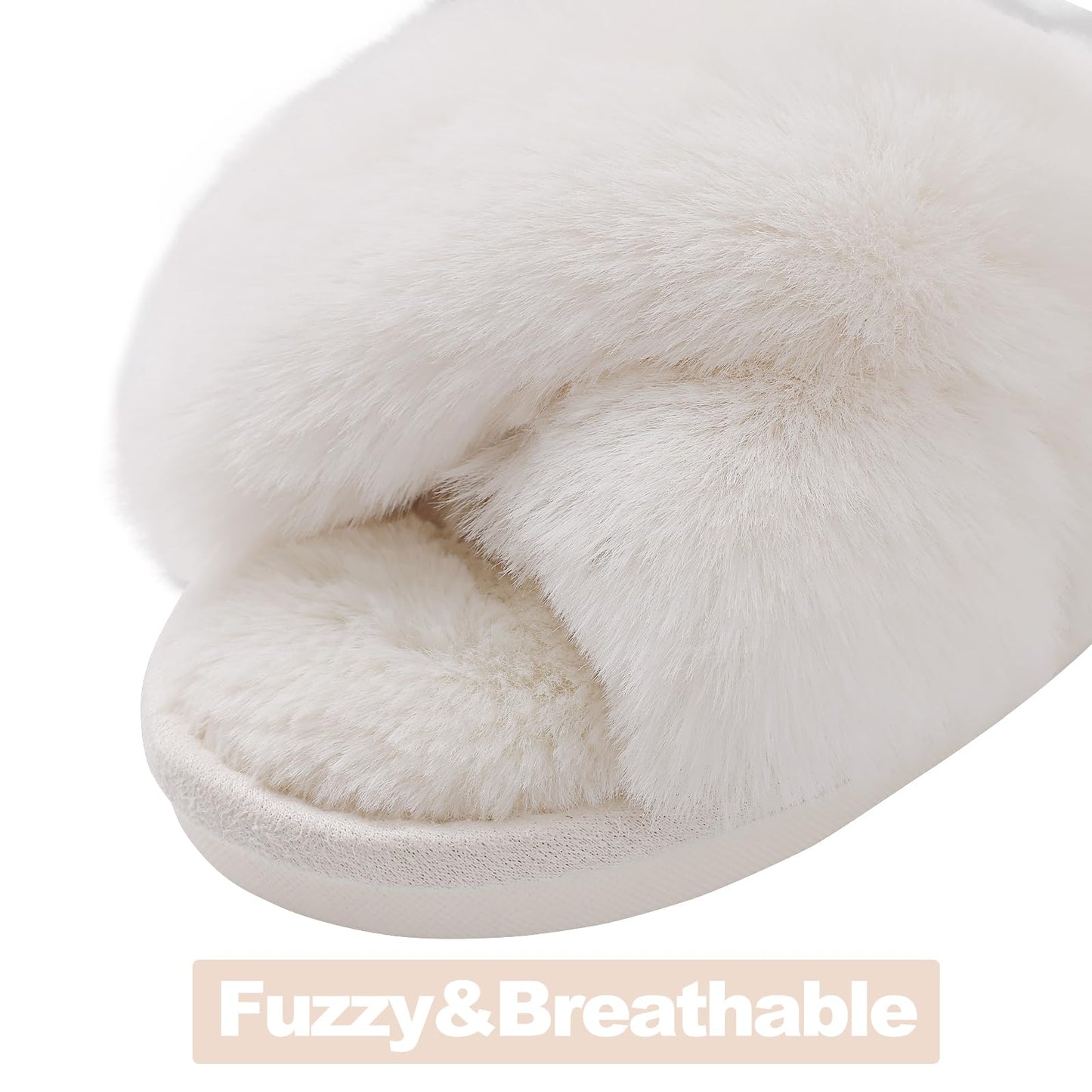 Evshine Fuzzy Slippers