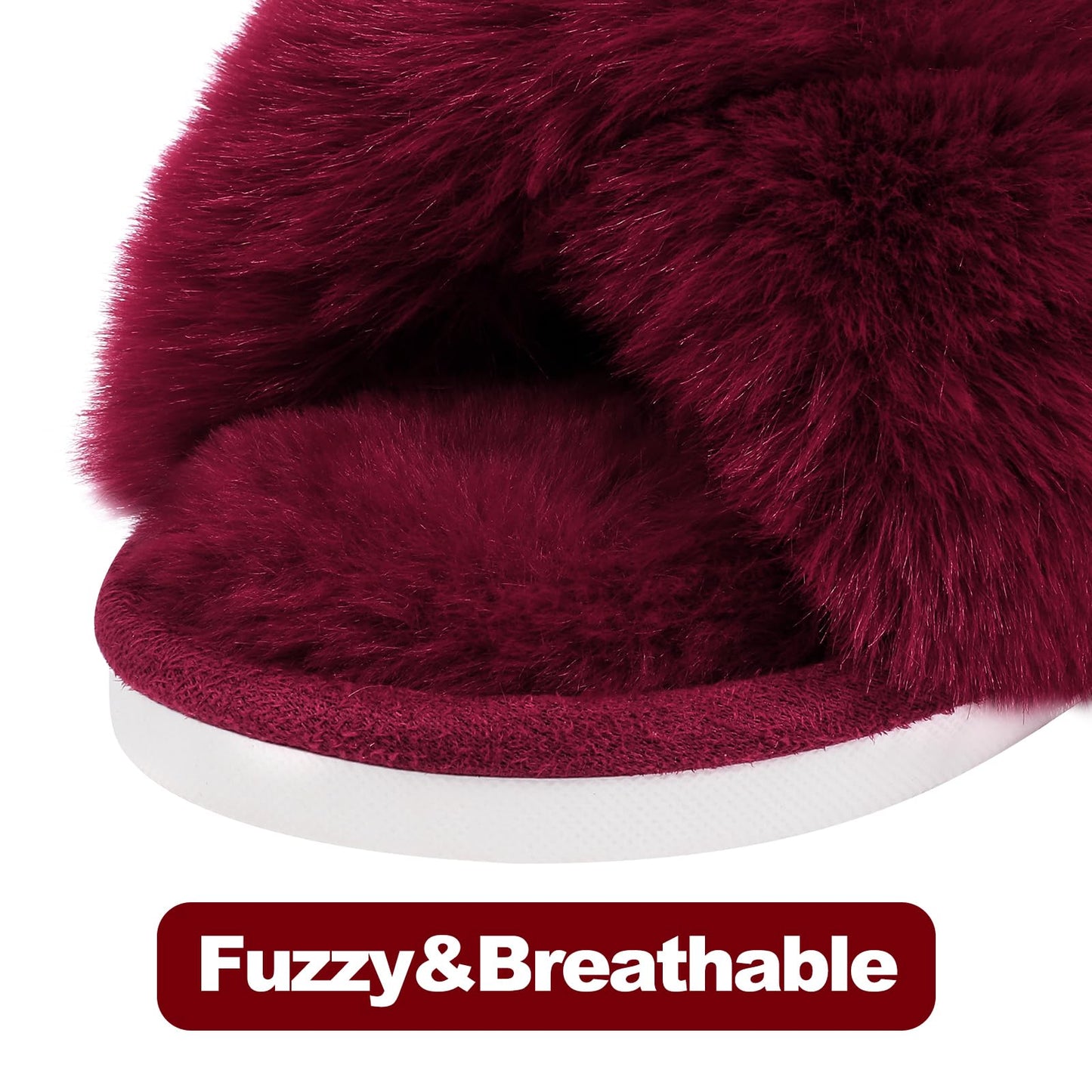 Evshine Fuzzy Slippers