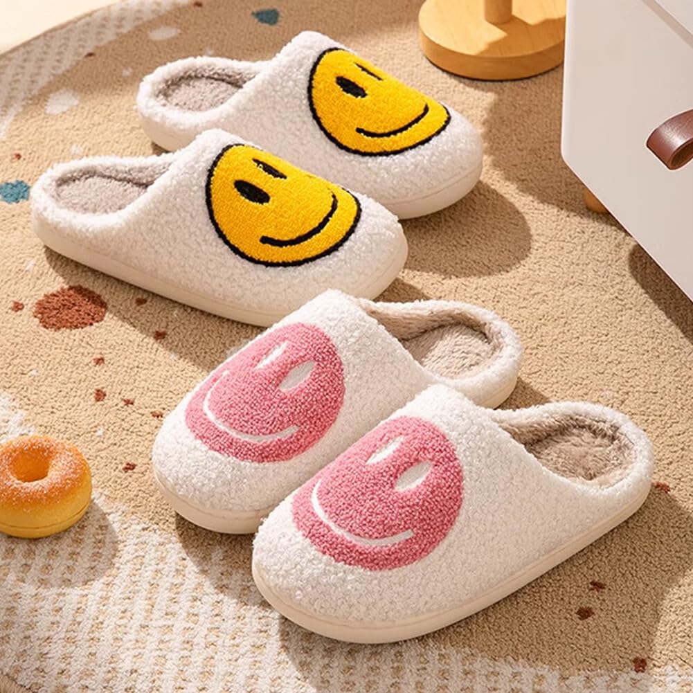 Kid's Smiley Face Slippers