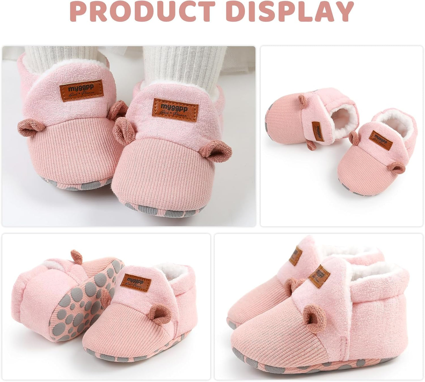 CoKate Children’s Plush House Shoes