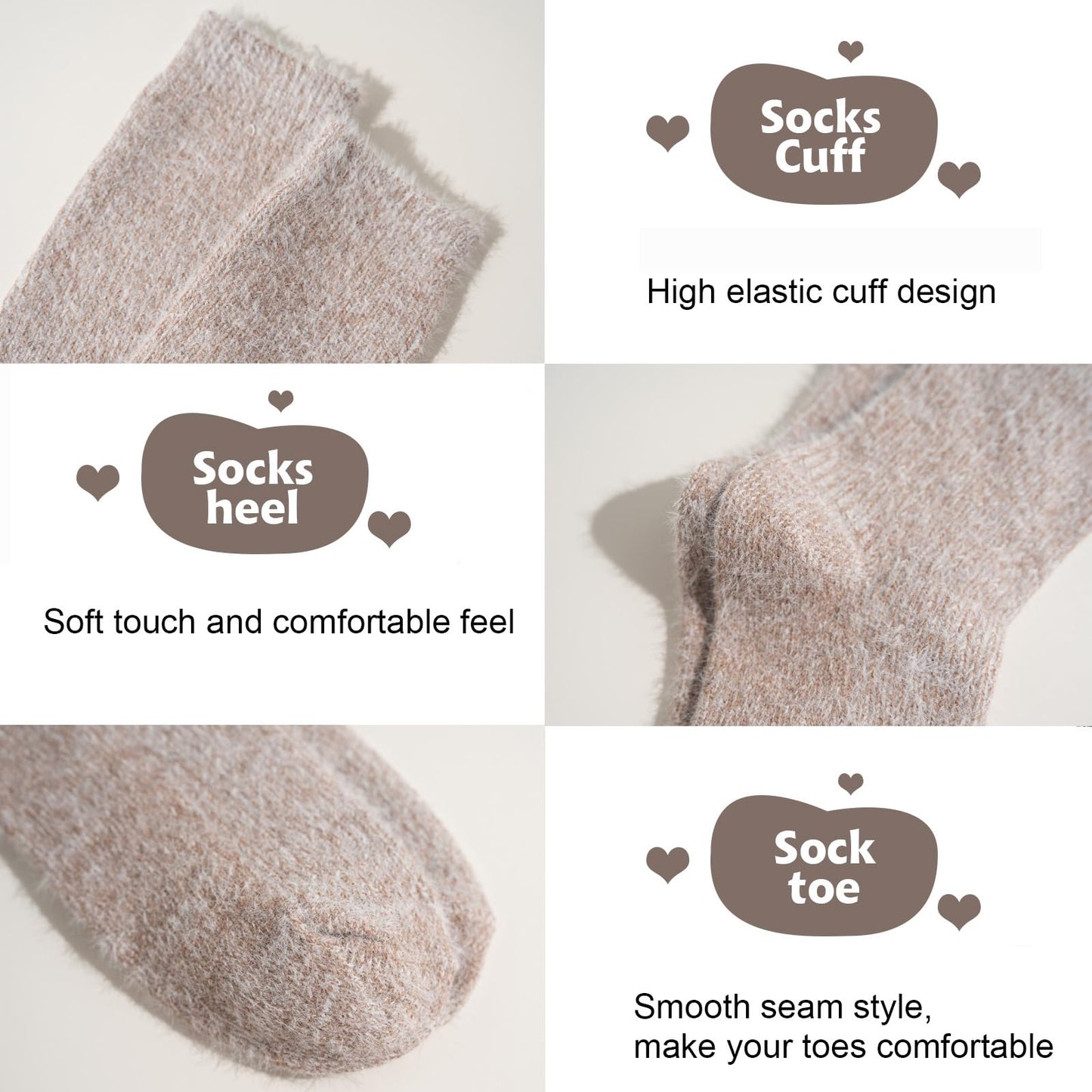 SISOSOCK Fuzzy Socks