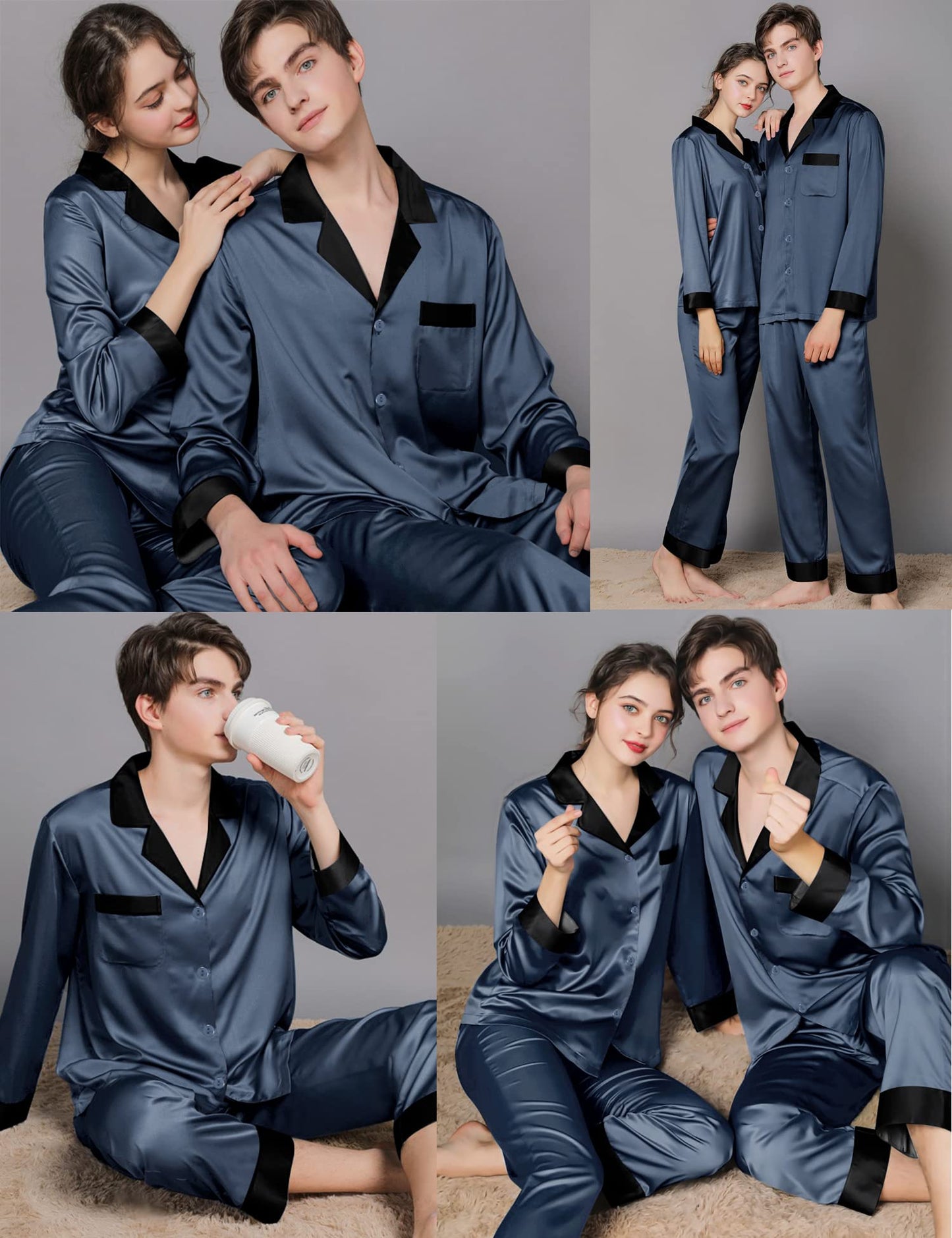 SWOMOG Couples Pajama Sets