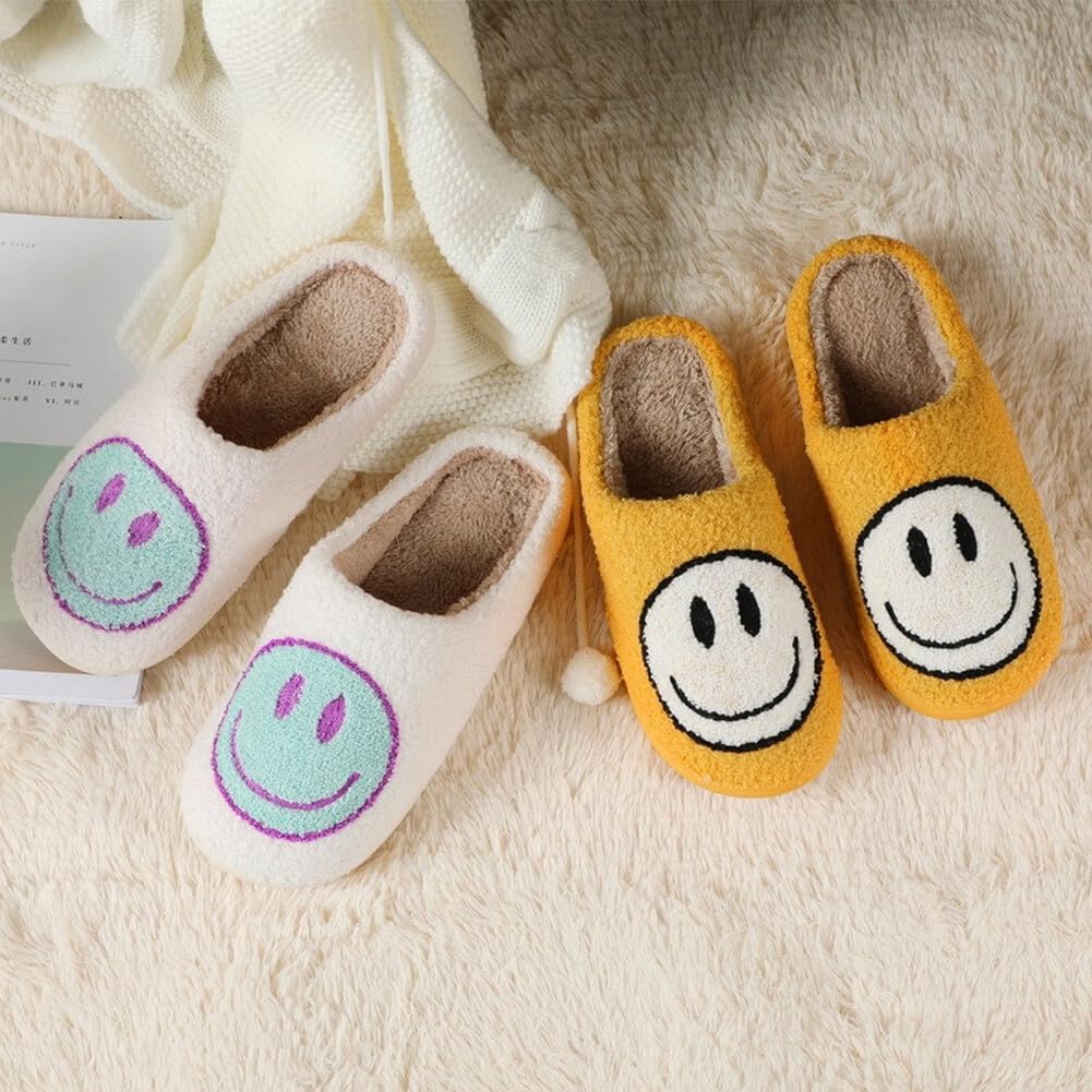 Kid's Smiley Face Slippers