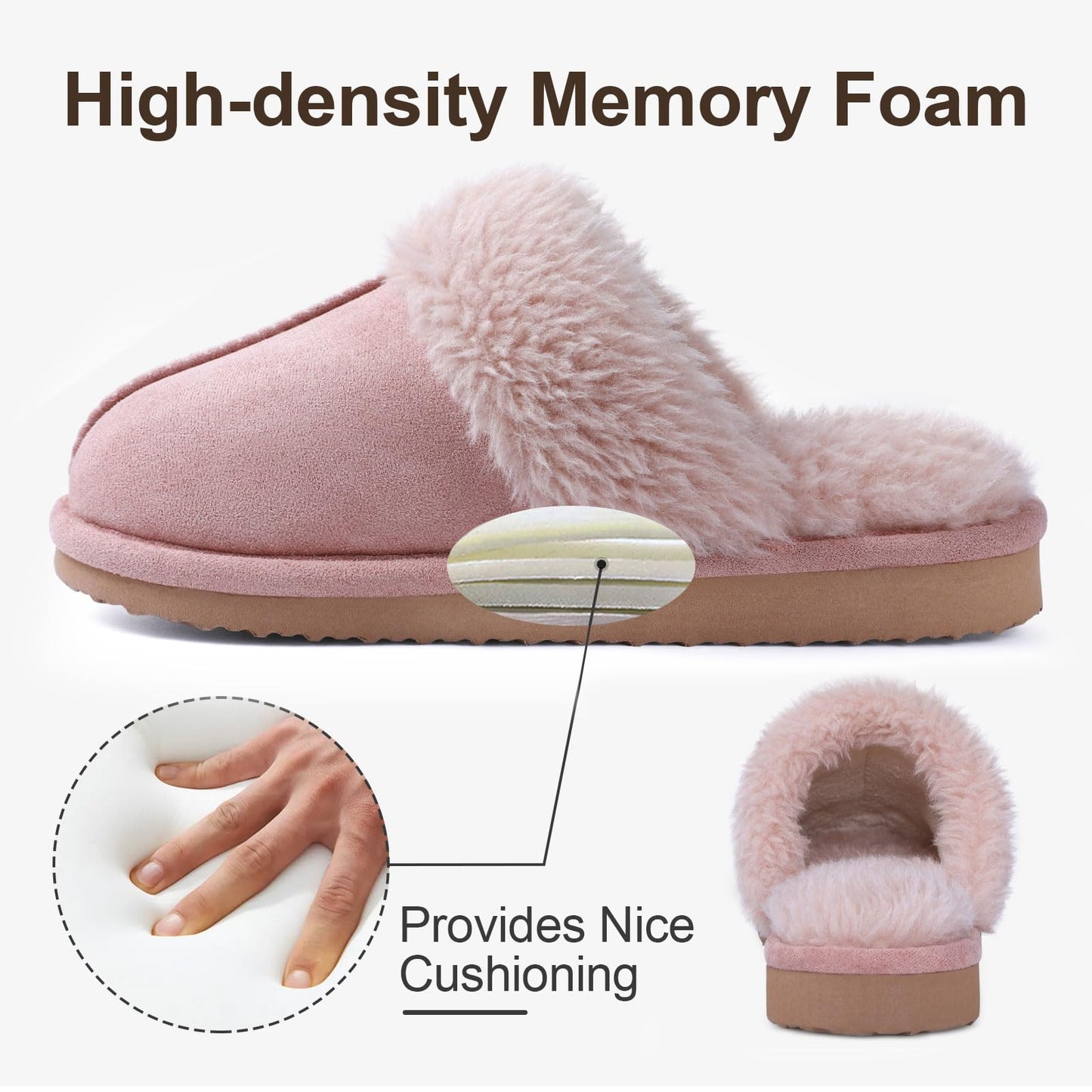 Litfun Memory Foam Slippers