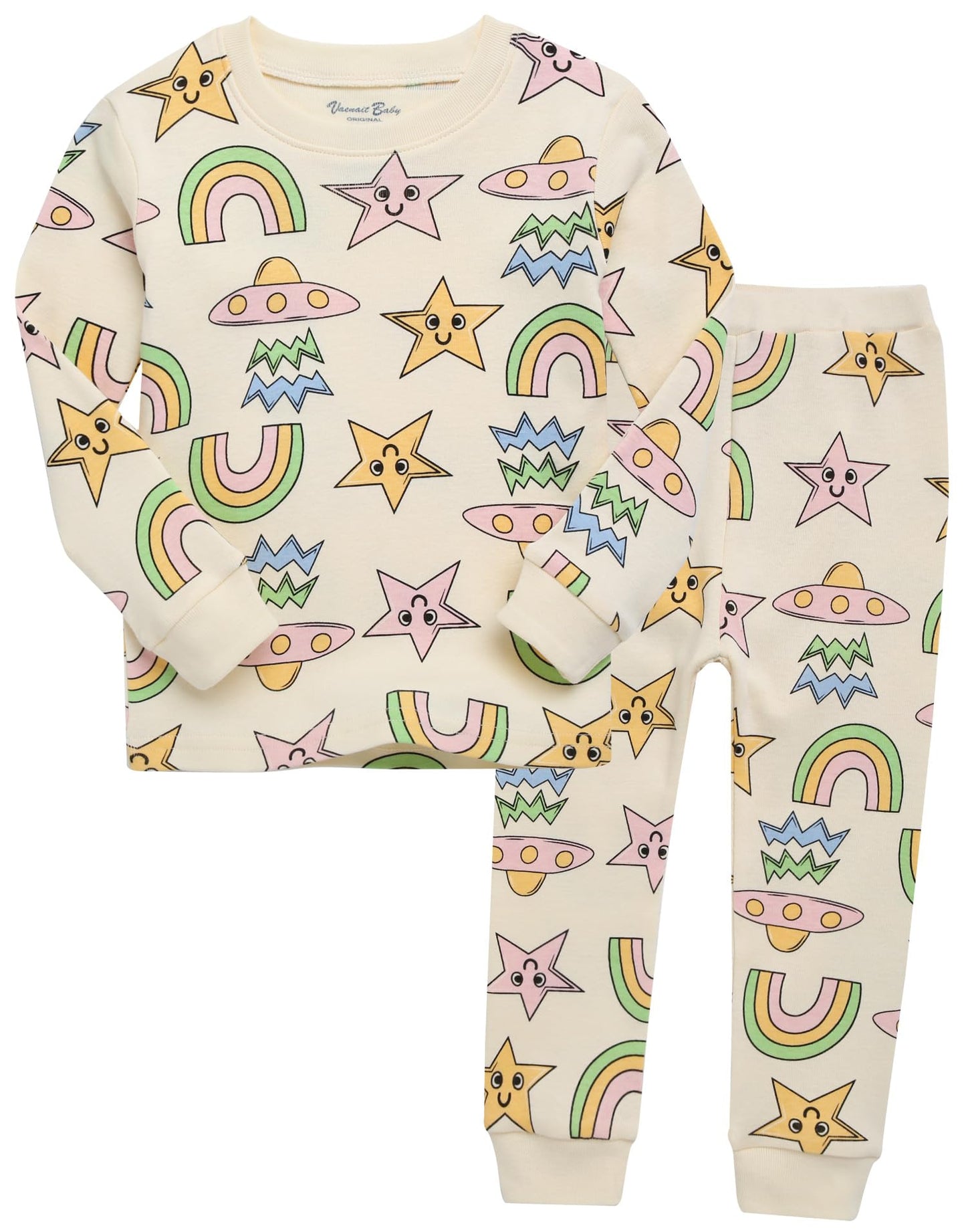 VAENAIT Kids 100% Cotton Pajamas Set