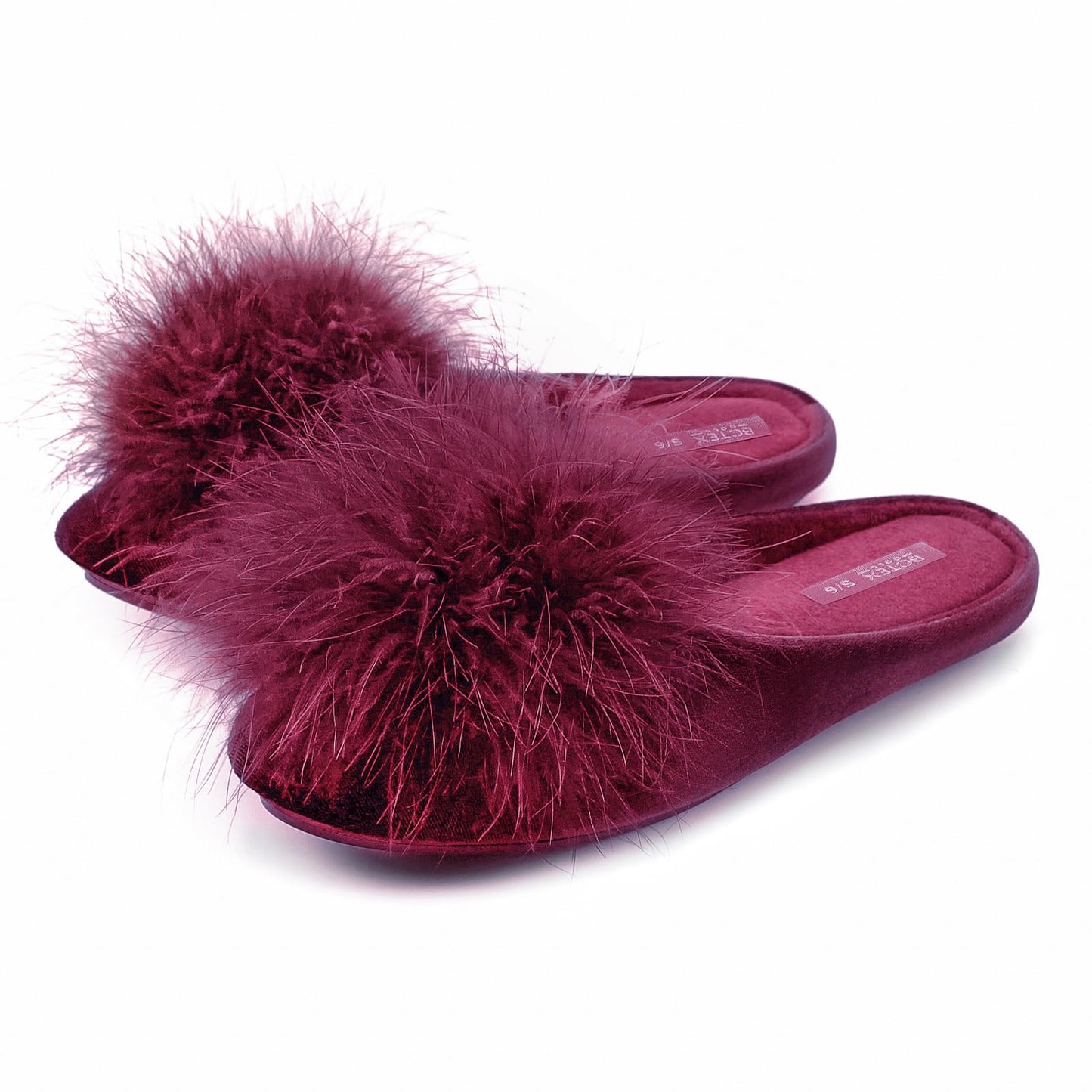 BCTEX COLL Women's Velvet Memory Foam House Slipper