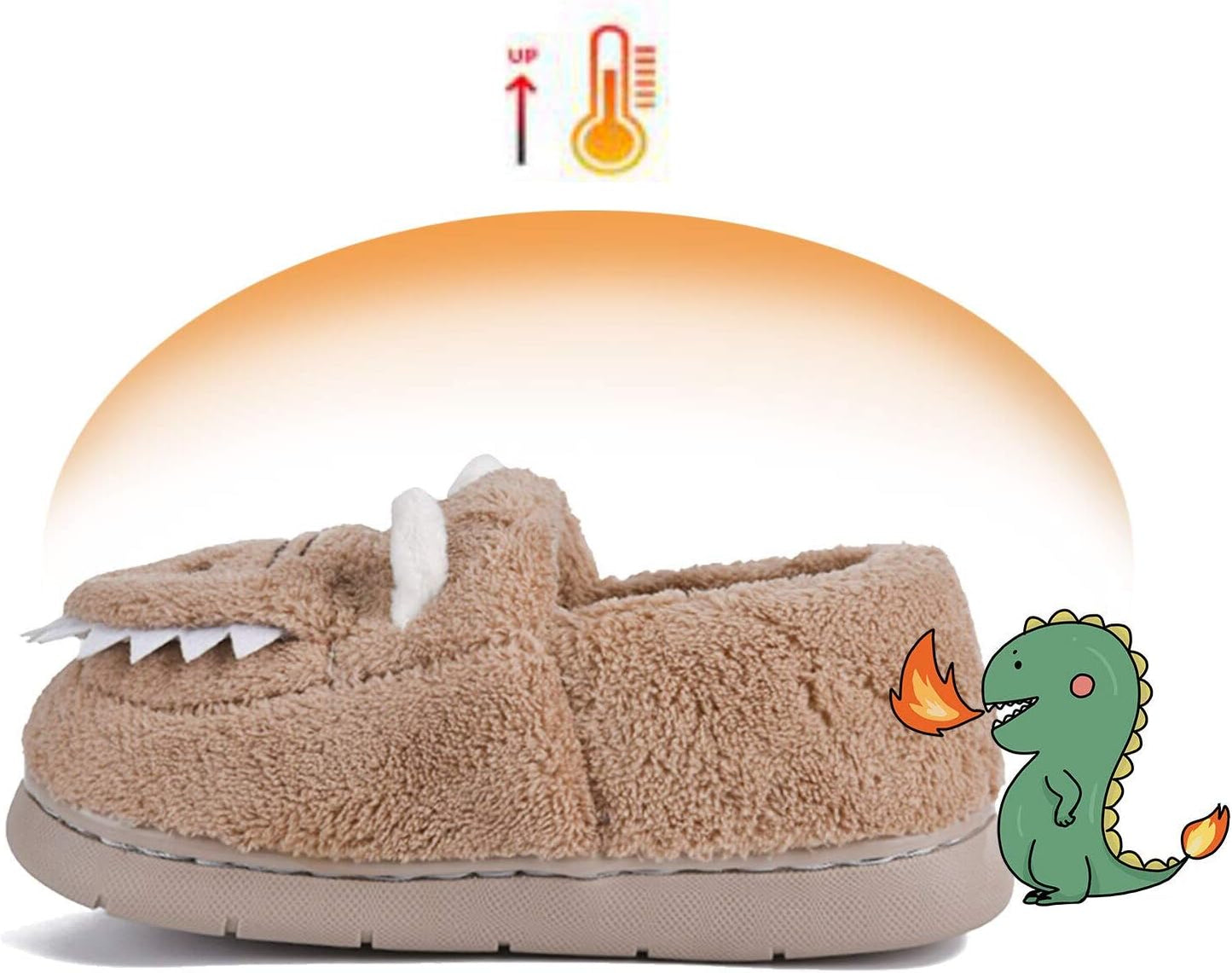 JACKSHIBO Toddler Home Slippers