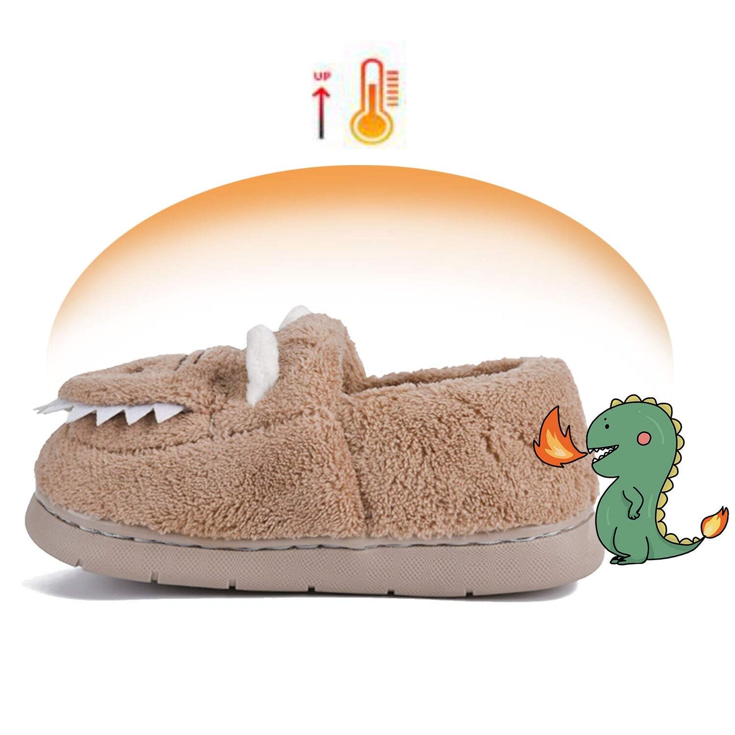 JACKSHIBO Toddler Home Slippers