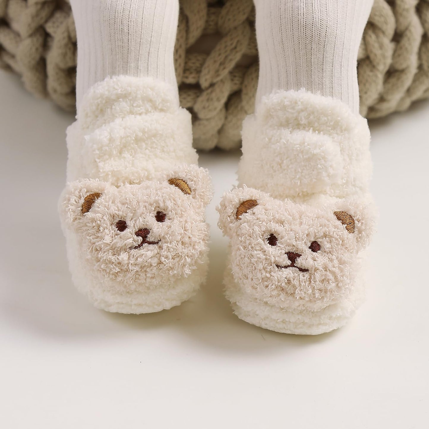 E-FAK Newborn Fleece Booties