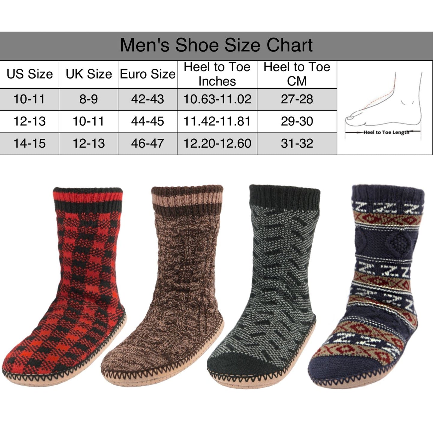 Cozylook Mens Slipper Socks